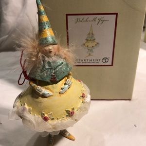 Dept 56. Christmas Krinkles by Patience Brewster. Polichenelle figure
